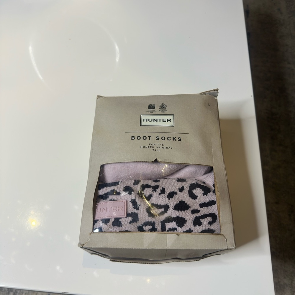 Pink hunter boot socks - Picture 2 of 4